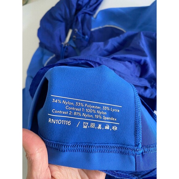 Outdoor Voices FrostKnit Hoodie Jacket 3XL Blue Womens Quarter Zip Hiking NWT - Picture 6 of 16